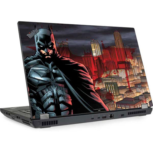 DC Comics Batman The Dark Knight Comic Art in Gotham City Lenovo ThinkPad Skin