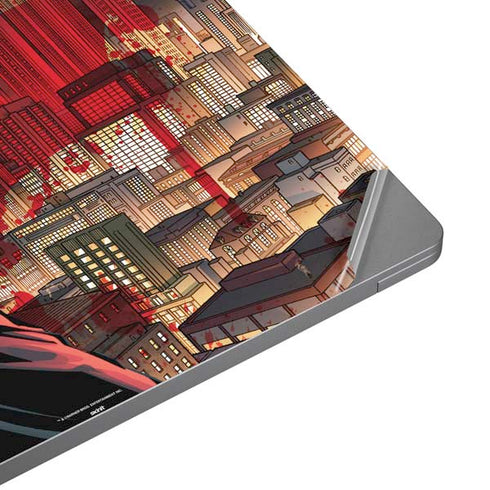 DC Comics Batman The Dark Knight Comic Art in Gotham City Universal Laptop 12in (9.8 x 6.8in) Skin