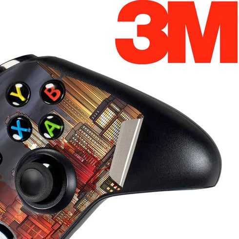 DC Comics Batman The Dark Knight Comic Art in Gotham City Xbox One Controller Skin