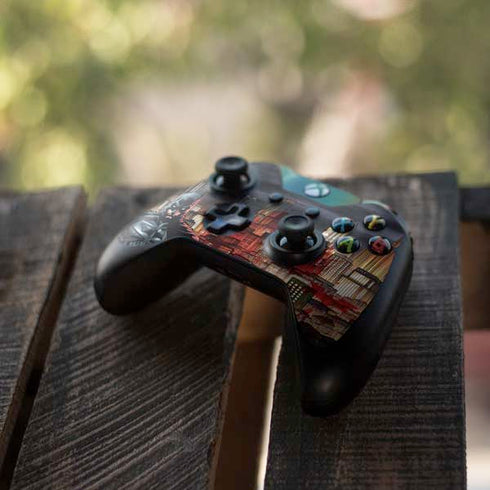 DC Comics Batman The Dark Knight Comic Art in Gotham City Xbox One Controller Skin