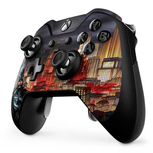 DC Comics Batman The Dark Knight Comic Art in Gotham City Xbox One Elite Controller Skin
