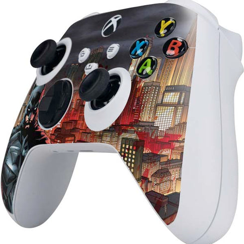 DC Comics Batman The Dark Knight Comic Art in Gotham City Xbox Series S Controller Skin