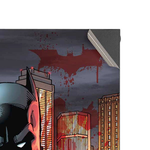 DC Comics Batman The Dark Knight Comic Art in Gotham City Xbox Series X Console Skin