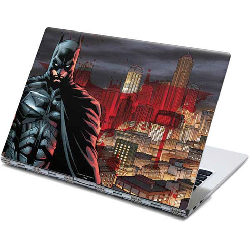 DC Comics Batman The Dark Knight Comic Art in Gotham City Yoga 910 2-in-1 14in Touch-Screen Skin