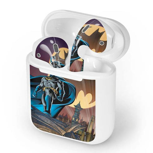 DC Comics Batman Action Pose 90's art Apple AirPods Skin