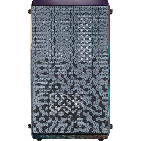 DC Comics Batman Action Pose 90's art Cooler Master MasterBox Q300L Mini Tower Skin