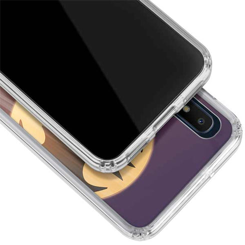 DC Comics Batman Action Pose 90's art Galaxy A10e Clear Case