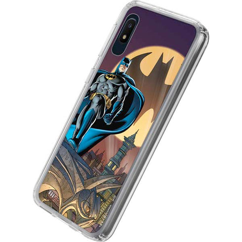 DC Comics Batman Action Pose 90's art Galaxy A10e Clear Case