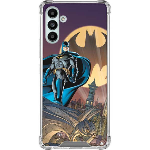 DC Comics Batman Action Pose 90's art Galaxy A13 5G Clear Case