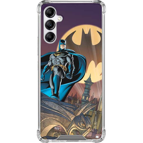 DC Comics Batman Action Pose 90's art Galaxy A14 5G Clear Case
