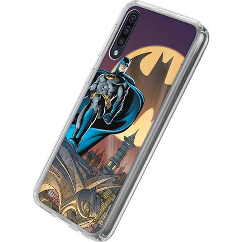 DC Comics Batman Action Pose 90's art Galaxy A50 Clear Case
