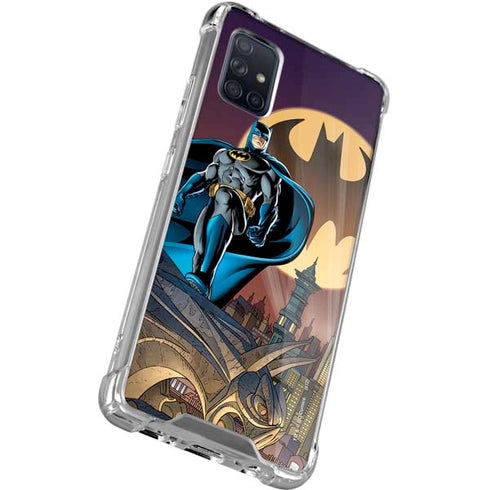 DC Comics Batman Action Pose 90's art Galaxy A51 5G Clear Case