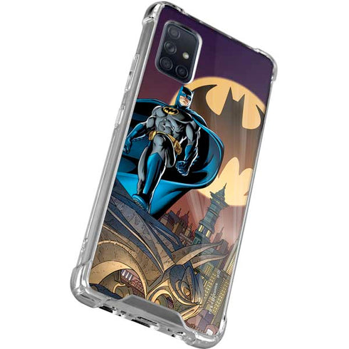 DC Comics Batman Action Pose 90's art Galaxy A71 5G Clear Case