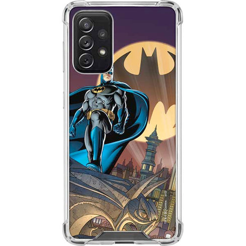 DC Comics Batman Action Pose 90's art Galaxy A72 5G Clear Case