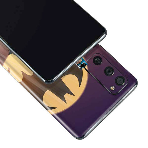 DC Comics Batman Action Pose 90's art Galaxy S20 Fan Edition Skin