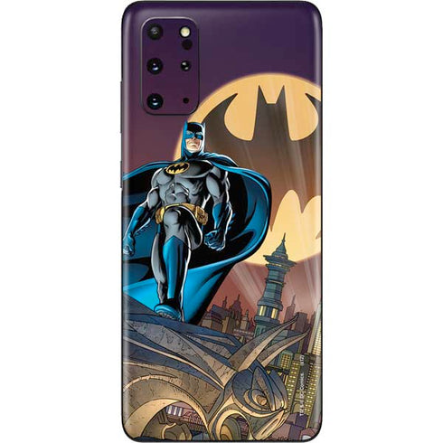 DC Comics Batman Action Pose 90's art Galaxy S20 Plus Skin