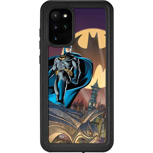 DC Comics Batman Action Pose 90's art Galaxy S20 Plus Waterproof Case