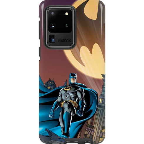 DC Comics Batman Action Pose 90's art Galaxy S20 Ultra 5G Pro Case