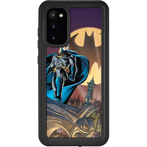 DC Comics Batman Action Pose 90's art Galaxy S20 Waterproof Case