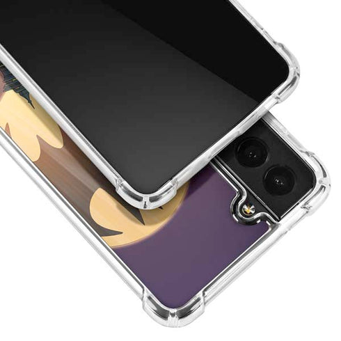 DC Comics Batman Action Pose 90's art Galaxy S21 5G Clear Case