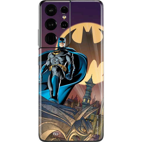 DC Comics Batman Action Pose 90's art Galaxy S21 Ultra 5G Skin
