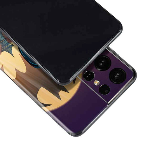 DC Comics Batman Action Pose 90's art Galaxy S21 Ultra 5G Skin