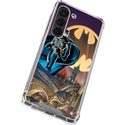 DC Comics Batman Action Pose 90's art Galaxy S23 Clear Case