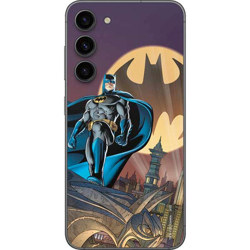 DC Comics Batman Action Pose 90's art Galaxy S23 Plus Skin