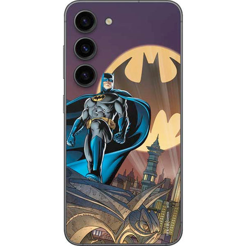 DC Comics Batman Action Pose 90's art Galaxy S23 Skin