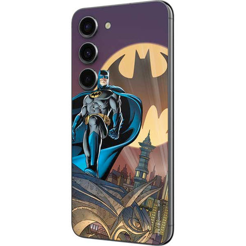 DC Comics Batman Action Pose 90's art Galaxy S23 Skin