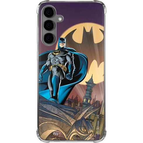 DC Comics Batman in the Sky Galaxy S24 Plus Clear Case
