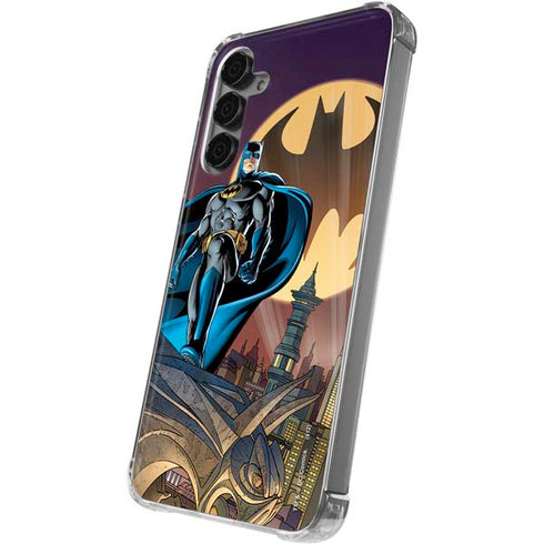 DC Comics Batman in the Sky Galaxy S24 Plus Clear Case
