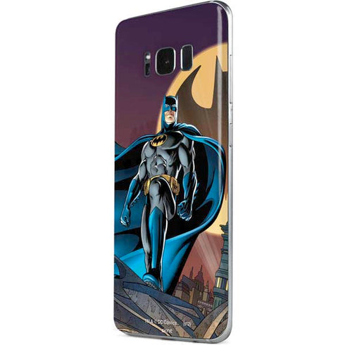 DC Comics Batman Action Pose 90's art Galaxy S8 Skin