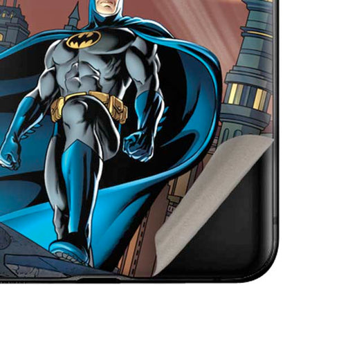 DC Comics Batman Action Pose 90's art Galaxy Z Flip Skin