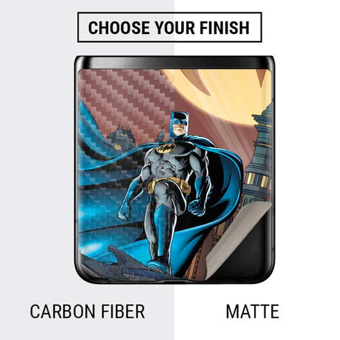 DC Comics Batman Action Pose 90's art Galaxy Z Flip Skin