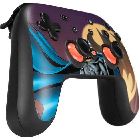 DC Comics Batman Action Pose 90's art Google Stadia Controller Skin