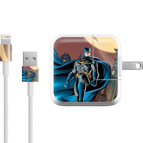 DC Comics Batman Action Pose 90's art iPad Charger (10W USB) Skin