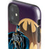 DC Comics Batman Action Pose 90's art iPhone 11 Impact Case