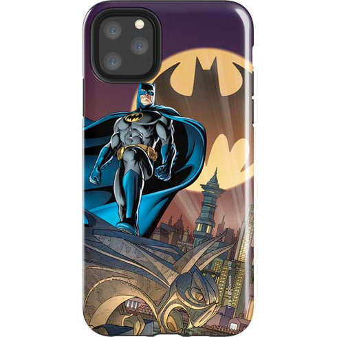 DC Comics Batman Action Pose 90's art iPhone 11 Pro Max Impact Case