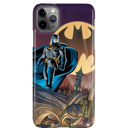 DC Comics Batman Action Pose 90's art iPhone 11 Pro Max Lite Case