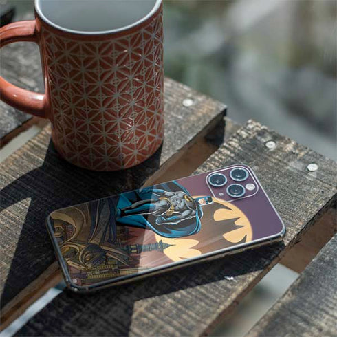 DC Comics Batman Action Pose 90's art iPhone 11 Pro Skin