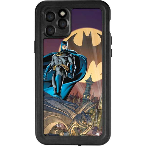 DC Comics Batman Action Pose 90's art iPhone 11 Pro Waterproof Case