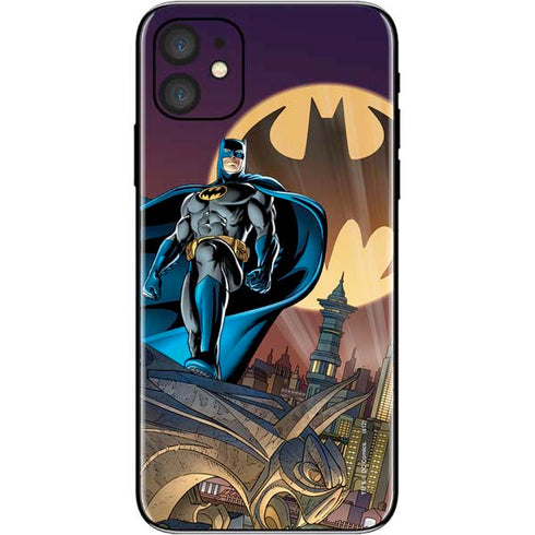 DC Comics Batman Action Pose 90's art iPhone 11 Skin