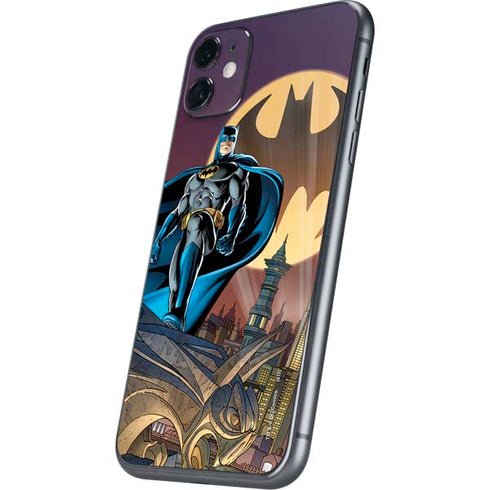 DC Comics Batman Action Pose 90's art iPhone 11 Skin