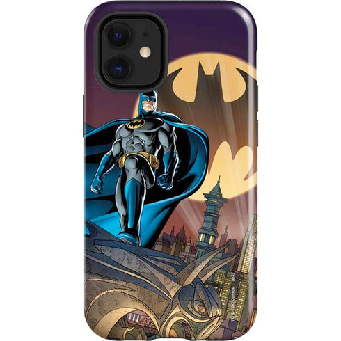 DC Comics Batman Action Pose 90's art iPhone 12 Mini Impact Case