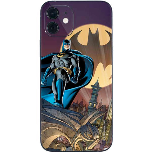 DC Comics Batman Action Pose 90's art iPhone 12 Mini Skin