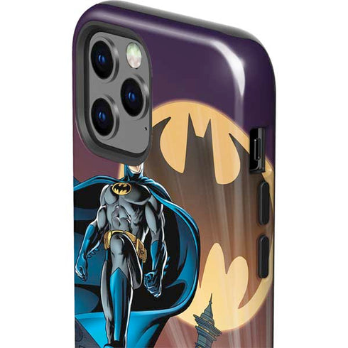 DC Comics Batman Action Pose 90's art iPhone 12 Pro Impact Case
