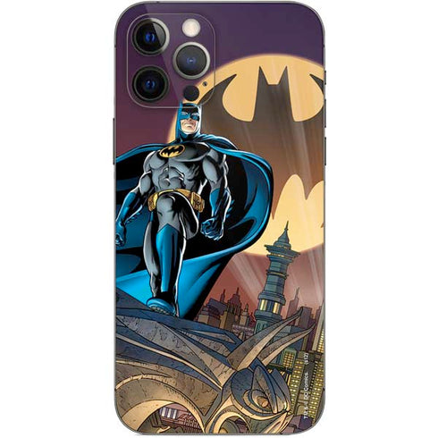 DC Comics Batman Action Pose 90's art iPhone 12 Pro Skin