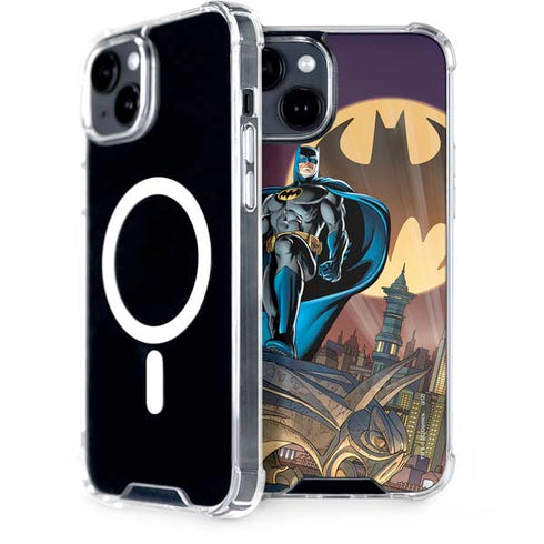 DC Comics Batman Action Pose 90's art iPhone 13 MagSafe Case