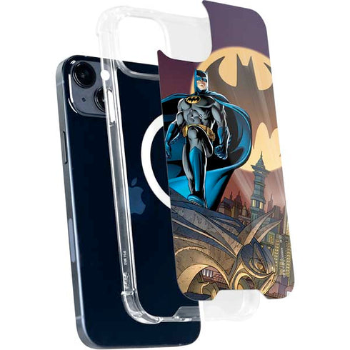 DC Comics Batman Action Pose 90's art iPhone 13 MagSafe Case